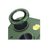 PSR aksesuar (p2258) koyu yeşil Birebir Kamera Lens Koruyucu Cam Iphone 14 14 Plus 15 15 Plus ile uyumlu