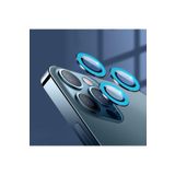 PSR aksesuar (p2361) Lila2 Fosforlu Gece Parlayan Telefon Lens Koruyucu iPhone 13 Pro ile uyumlu