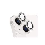 PSR aksesuar (p2418) Yeşil Taşlı Kamera Koruyucu Lens iPhone 14 Plus ile uyumlu