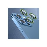 PSR aksesuar (p2989) koyu yeşil Kamera Lens Koruyucu Çerçeveli Koruyucu Iphone 11pro - 11 Pro Max ile uyumlu