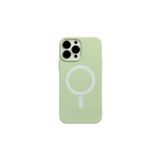 PSR aksesuar (p3757) Açık Yeşil Lansman Magsafe Telefon Kılıfı iPhone 12 Pro Max ile uyumlu