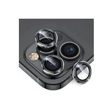 PSR aksesuar (p3976) siyah Alüminyum Alaşım 3d Kamera Lens Koruyucu Siyah [3'lü Set] Iphone 13 Pro/13 Pro Max ile uyumlu