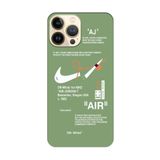 PSR aksesuar (p4759) Yeşil Air Yeşil Telefon Kılıfı iPhone 13 Pro ile uyumlu