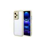 PSR aksesuar (p589) Yeşil 5G Kılıf Kamera Korumalı Renkli Kenar ve Çerçeve Tasarımlı Zore Vitamin Kap Xiaomi Redmi Note 12 Pro ile uyumlu