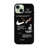 PSR aksesuar (p6164) Siyah Siyah Telefon Kılıfı iPhone 15 Plus ile uyumlu