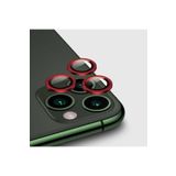 PSR aksesuar (p871) Kırmızı Zore CL-01 Kamera Koruyucu-Kırmızı iPhone 12 Pro ile uyumlu