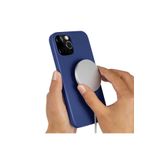 PSR aksesuar Pembe Açık Zore Silksafe Wireless Kılıf-Pembe Açık iPhone 13 Pro Max ile uyumlu
