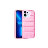 PSR aksesuar Pembe Kamera Korumalı Airbagli Renkli Zore Seksek Kılıf-Pembe iPhone 11 ile uyumlu