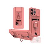 PSR aksesuar Pembe Pelit Kılıf-Pembe iPhone 13 Pro ile uyumlu