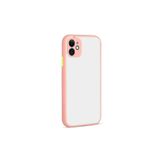 PSR aksesuar Pembe Zore Hux Kılıf-Pembe iPhone 12 Mini ile uyumlu
