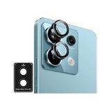 PSR Aksesuar Redmi Serisi Safir Kamera Lens Koruyucu - 9H Sertlik | Otomatik Hizalama Aparatlı | Alüminyum Çerçeveli | Çizilmeye ve Düşmeye Karşı Tam Koruma (Siyah, Redmi Note 13 Pro 5G)