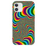 PSR aksesuar RENKSİZ Kılıf Göz Yanılgısı Beyaz Telefon Kılıfı Ret5 Iphone 11 ile uyumlu