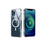 PSR aksesuar Renksiz Tacsafe Wireless Kılıf-Renksiz Iphone 12 Pro ile uyumlu