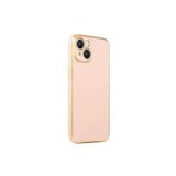 PSR aksesuar Rose Gold Zore Bark Kılıf-Rose Gold iPhone 14 Plus ile uyumlu