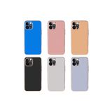 PSR aksesuar Saks Mavi Zore Viyana Kılıf-Saks Mavi iPhone 12 Pro ile uyumlu