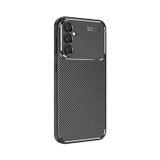 PSR Aksesuar Samsung Galaxy A07 Uyumlu Silikon Kılıf – Karbon Delux Siyah | Ultra Slim Fit TPU Koruma (Samsung Galaxy A07)