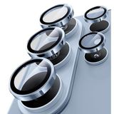 PSR Aksesuar Samsung Galaxy S26 Ultra ile Uyumlu Safir Kamera Lens Koruyucu, Parmak İzi Bırakmayan, HD Şeffaf, Çizilmeye Dayanıklı Temperli Cam Lens Koruma (Açık Mavi, Galaxy S26 Ultra)