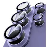 PSR Aksesuar Samsung Galaxy S26 Ultra ile Uyumlu Safir Kamera Lens Koruyucu, Parmak İzi Bırakmayan, HD Şeffaf, Çizilmeye Dayanıklı Temperli Cam Lens Koruma (Derin Mor, Galaxy S26 Ultra)