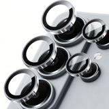 PSR Aksesuar Samsung Galaxy S26 Ultra ile Uyumlu Safir Kamera Lens Koruyucu, Parmak İzi Bırakmayan, HD Şeffaf, Çizilmeye Dayanıklı Temperli Cam Lens Koruma (Gri, Galaxy S26 Ultra)