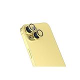PSR aksesuar Sarı Zore CL-13 Kamera Koruyucu-Sarı iPhone 15 ile uyumlu