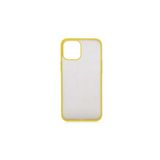 PSR aksesuar Sarı Zore Mess Kılıf-Sarı iPhone 12 Pro Max ile uyumlu
