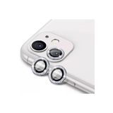 PSR aksesuar Şeffaf Açık Gri Swarovski Taşlı Kamera Lens Koruyucu Iphone 11 ile uyumlu