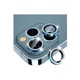 PSR aksesuar Şeffaf Parlak Taşlı Kamera Lens Koruyucu iPhone 13 Pro Max ile uyumlu
