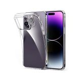 PSR aksesuar Şeffaf Renksiz Şeffaf Yumuşak İnce Esnek Silikon Telefon Kılıfı iPhone 15 Pro Max ile uyumlu