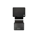 PSR aksesuar Siyah Border Keyboard Bluetooh Bağlantılı Standlı Klavyeli Tablet Kılıf Galaxy Tab A 8.0 (2019) ile uyumlu
