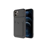 PSR aksesuar Siyah Kartix Kılıf-Siyah iPhone 12 Pro ile uyumlu
