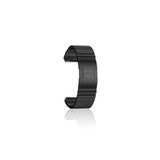 PSR aksesuar Siyah KRD-35 22mm Metal Zore Kordon-Siyah Huawei GT2 46mm ile uyumlu