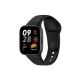 PSR aksesuar Siyah KRD-81 Zore Kordon-Siyah Xiaomi Redmi Watch 3 ile uyumlu