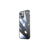 PSR aksesuar Siyah Sert PC Renkli Çerçeveli Zore Riksos Kılıf-Siyah iPhone 13 ile uyumlu