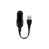 PSR aksesuar Siyah Siyah Xiaomi Mi Band 2 Usb Şarj Kablosu- ile uyumlu