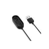 PSR aksesuar Siyah Siyah Xiaomi Mi Band 4 Usb Şarj Kablosu- ile uyumlu