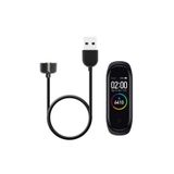 PSR aksesuar Siyah Siyah Xiaomi Mi Band 5 Usb Şarj Kablosu- ile uyumlu