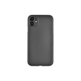 PSR aksesuar Siyah Tiny Kılıf-Siyah iPhone 12 ile uyumlu