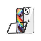 PSR aksesuar Siyah Zore Flora Kılıf-Siyah iPhone 14 ile uyumlu
