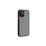 PSR aksesuar Siyah Zore Hux Kılıf-Siyah iPhone 12 Pro ile uyumlu
