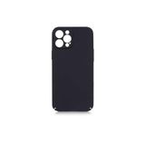 PSR aksesuar Siyah Zore Kapp Kılıf-Siyah iPhone 12 Pro Max ile uyumlu