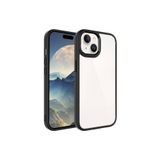 PSR aksesuar Siyah Zore Krom Kılıf-Siyah iPhone 15 ile uyumlu