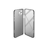 PSR aksesuar Siyah Zore Led Kılıf-Siyah iPhone 13 Pro ile uyumlu