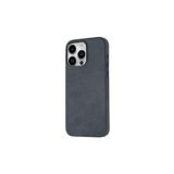 PSR aksesuar Siyah Zore Mikro Fiber Mimoza Kılıf-Siyah iPhone 15 Pro Max ile uyumlu