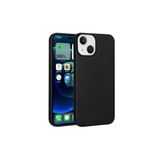 PSR aksesuar Siyah Zore Premier Silikon Kılıf-Siyah iPhone 14 Plus ile uyumlu
