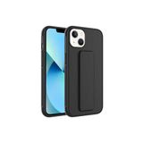PSR aksesuar Siyah Zore Qstand Kılıf-Siyah iPhone 14 Plus ile uyumlu