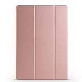 PSR Aksesuar Smart Cover Standlı 1-1 Deri Kapak | Katlanabilir Manyetik Koruma | Darbe Emici Tablet Kılıfı (Rose Gold, Galaxy Tab S9 Plus)