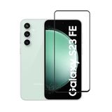 PSR aksesuar Tam Kapatan Tamperli Cam Ekran Koruyucu Kırılmaz Cam Samsung Galaxy S23 FE ile uyumlu