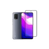 PSR aksesuar Tam Kapatan Tamperli Cam Ekran Koruyucu Kırılmaz Cam Xiaomi Mi 10 Lite ile uyumlu