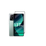 PSR aksesuar Tam Kapatan Tamperli Cam Ekran Koruyucu Kırılmaz Cam Xiaomi Mi 13T - 13T Pro ile uyumlu