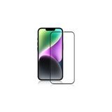PSR aksesuar Tam Kapatan Tamperli Cam Ekran Koruyucu Rio Glass Ekran Koruma Apple iPhone 15 Plus ile uyumlu
